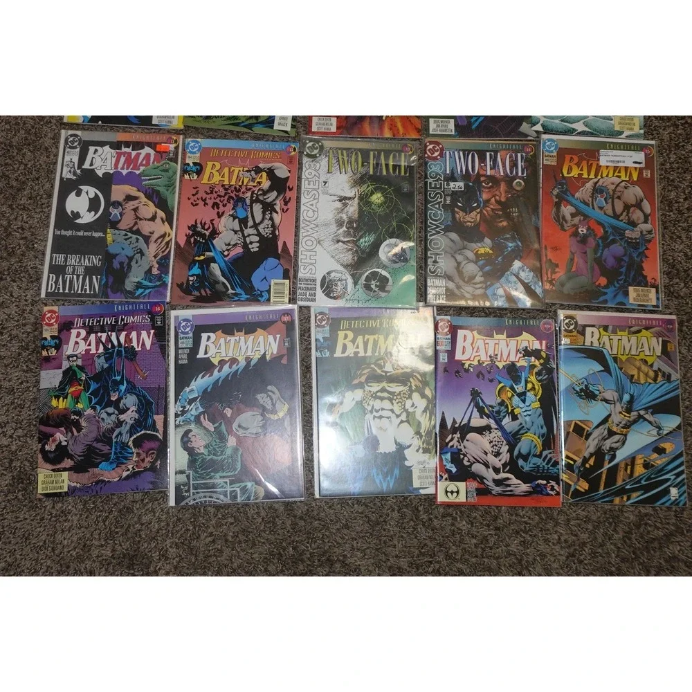 1993 Batman Knightfall #1-19 DC Comics Complete Set High Grade Bane